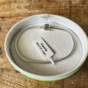 Chamilia Silver Rope Bracelet 8.3”